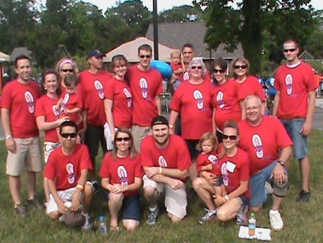 Scott's Stompers Stomping Out Crohn's And Colitis! T-Shirt Photo