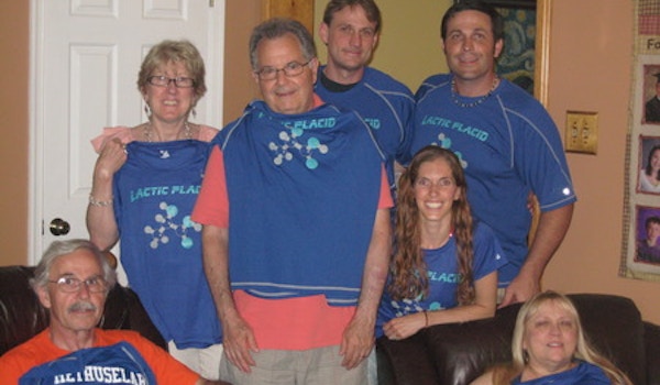 Lactic Placid Ragnar Runners And Supporters Enjoying Our New Shirts! T-Shirt Photo