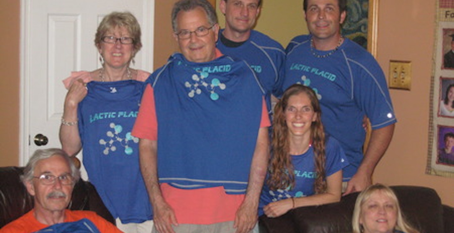 Lactic Placid Ragnar Runners And Supporters Enjoying Our New Shirts! T-Shirt Photo