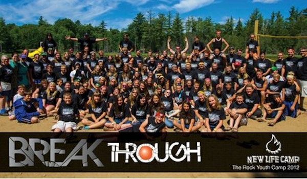 Picture of Summer Camp 2012: Break Through Custom T-Shirt Design Summer Camp 2012: Break Through T-Shirt Photo