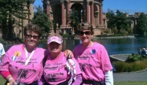Picture of Avon Breast Cancer Walk San Francisco Custom T-Shirt Design Avon Breast Cancer Walk San Francisco T-Shirt Photo