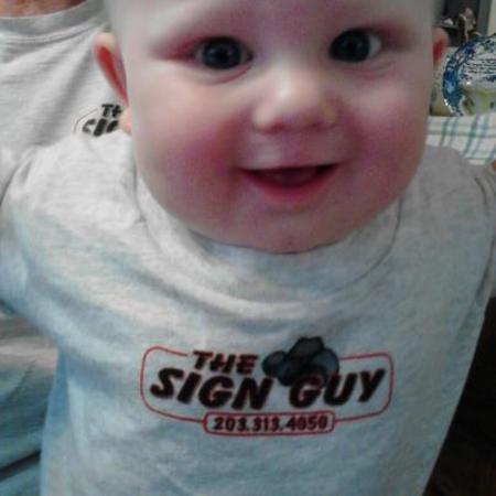 The Sign Guy In The Making T-Shirt Photo