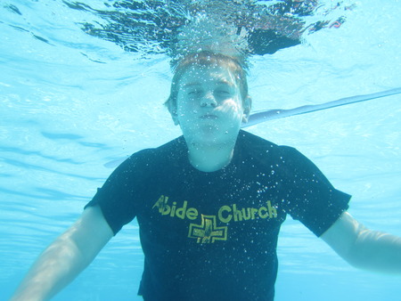 Diving In With Abide T-Shirt Photo
