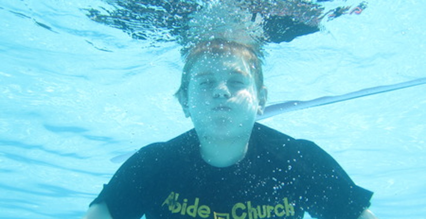 Diving In With Abide T-Shirt Photo
