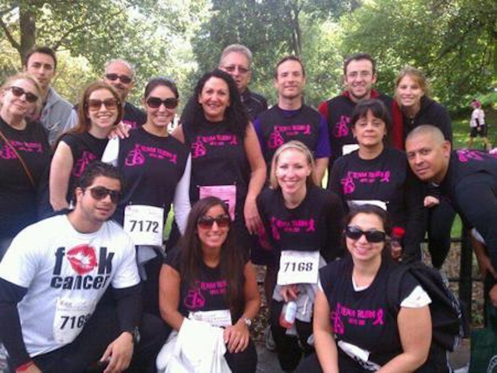 Team Rubin   Nyc Race For The Cure 2011 T-Shirt Photo