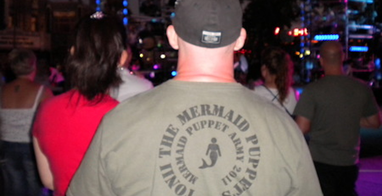 The Mermaid Puppet Army T-Shirt Photo
