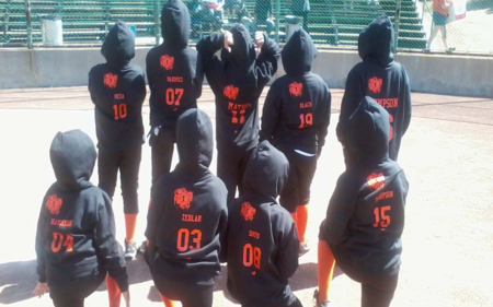 Santa Clara P.A.L Orange Crush Softball 2012 T-Shirt Photo