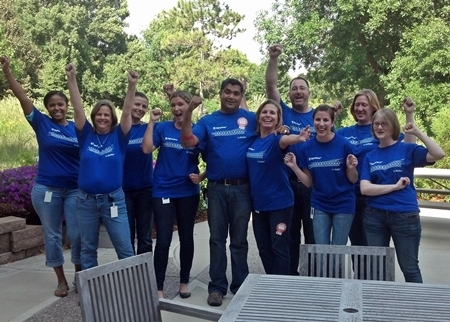 Dr In Action Volunteers Making  A Differernce T-Shirt Photo