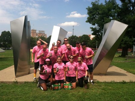 2012 Kickball For Hope Champions T-Shirt Photo