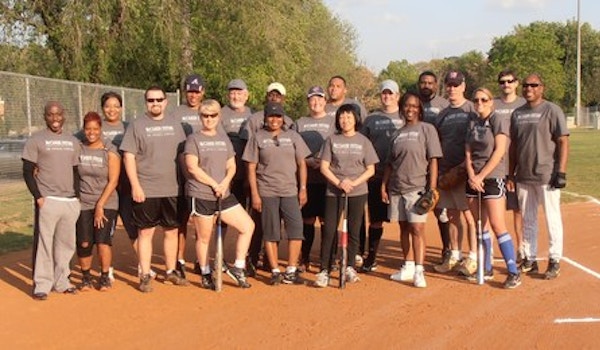 Picture of Mc Camish Softball Team Custom T-Shirt Design Mc Camish Softball Team T-Shirt Photo