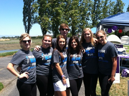 I Wear Blue For Shannon   Relay For Life T-Shirt Photo