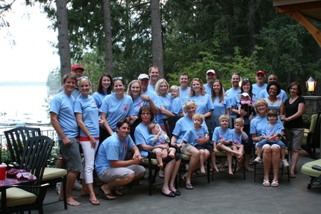 Hayden Lake 20th Anniversary Lobster Party T-Shirt Photo