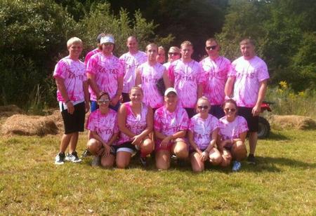 Ta Tas Softball Team For Breast Cancer! T-Shirt Photo