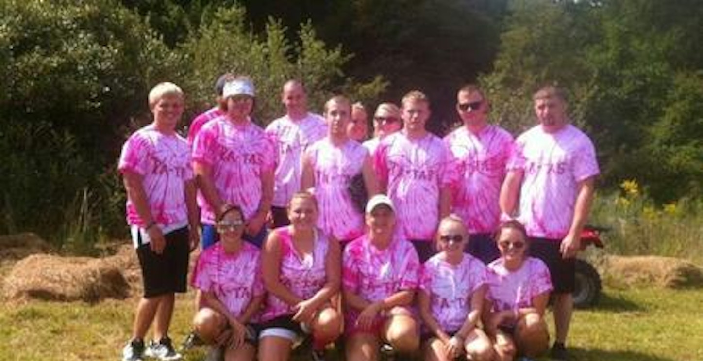 Ta Tas Softball Team For Breast Cancer! T-Shirt Photo
