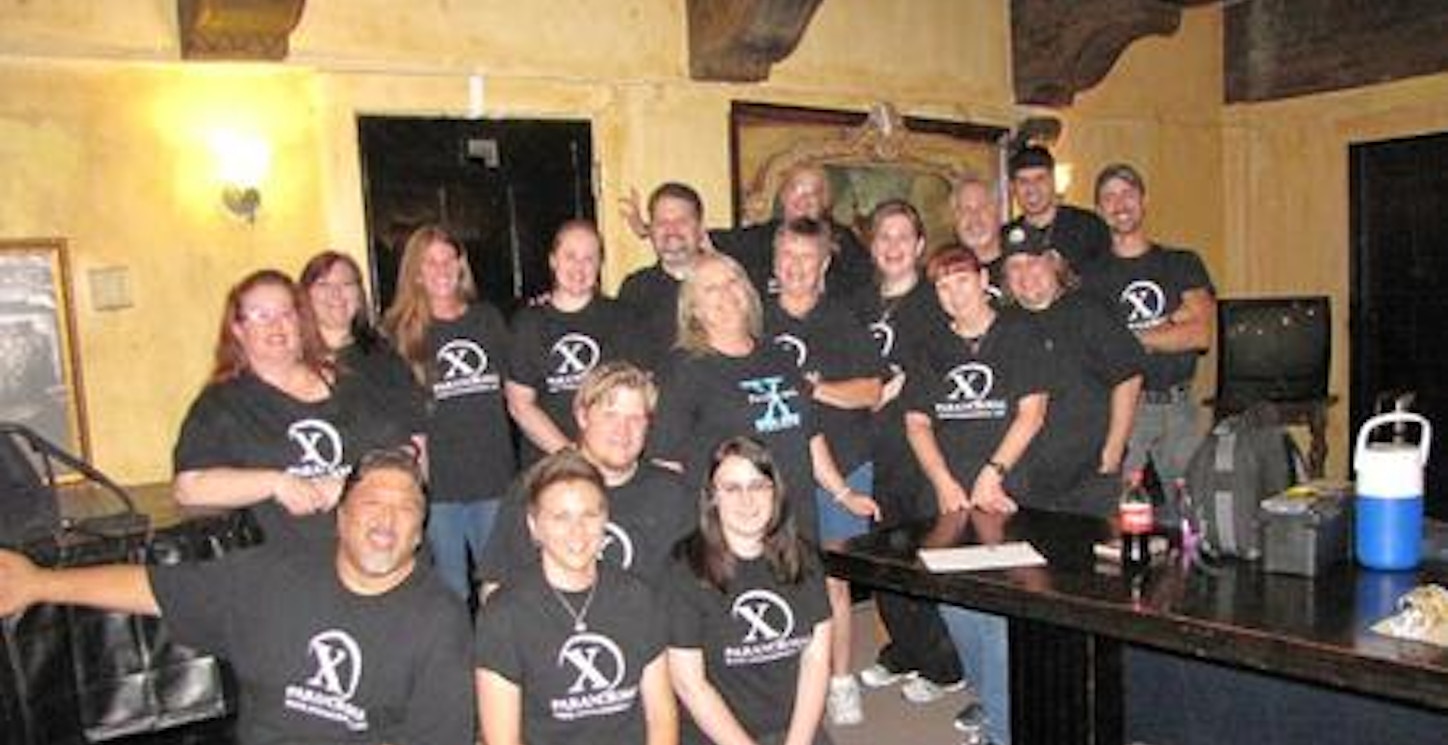 X Paranormal And Britt Griffith T-Shirt Photo