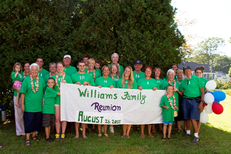 Williams Family Reunion T-Shirt Photo