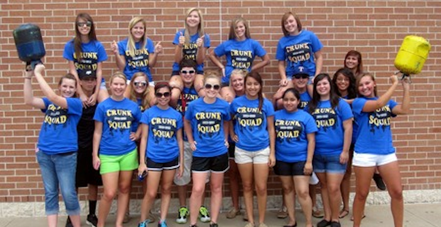 Bay City High School Crunk Squad!  T-Shirt Photo