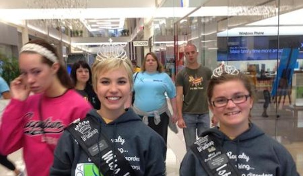 Picture of Walking Until Eating Disorders Are History! Custom T-Shirt Design Walking Until Eating Disorders Are History! T-Shirt Photo