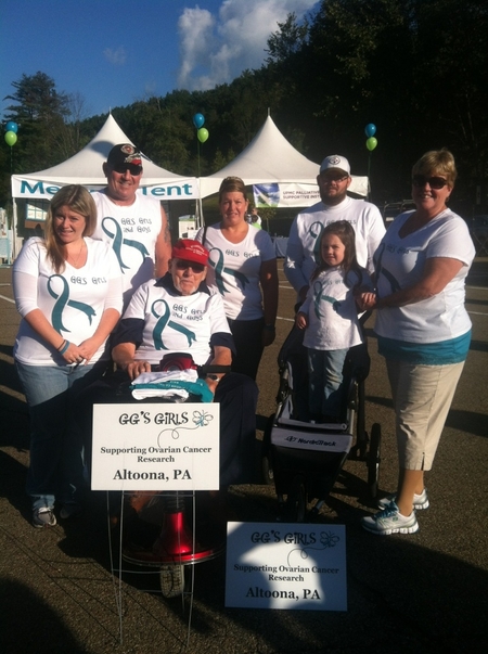 Breaking The Silence On Ovarian Cancer T-Shirt Photo