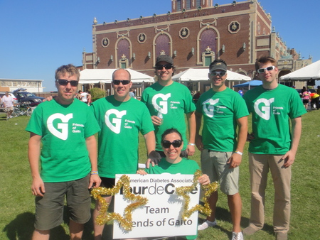Team Fo G/Friends Of Gaito Tour De Cure At The Jersey Shore T-Shirt Photo