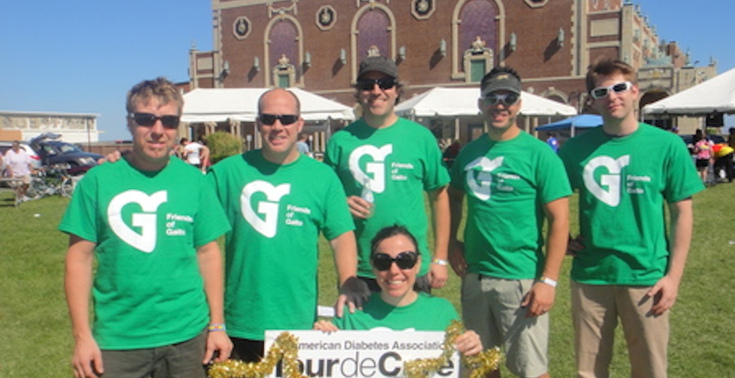 Team Fo G/Friends Of Gaito Tour De Cure At The Jersey Shore T-Shirt Photo