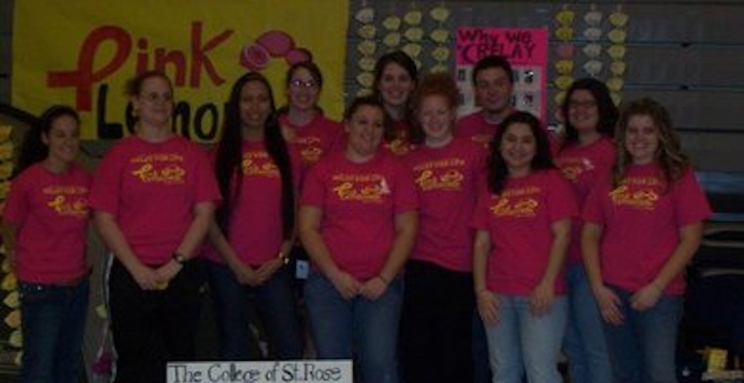 Relay For Life Team Pink Lemonade Group T-Shirt Photo