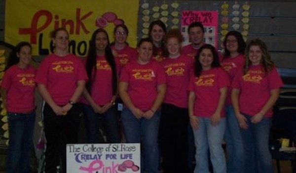 Picture of Relay For Life Team Pink Lemonade Group Custom T-Shirt Design Relay For Life Team Pink Lemonade Group T-Shirt Photo