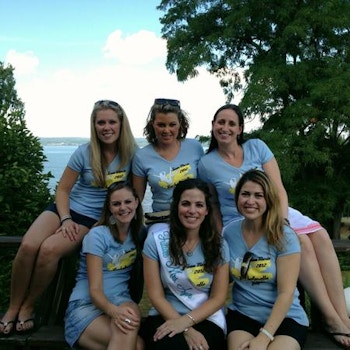 Team Bride Bachelorette At The Finger Lakes! T-Shirt Photo