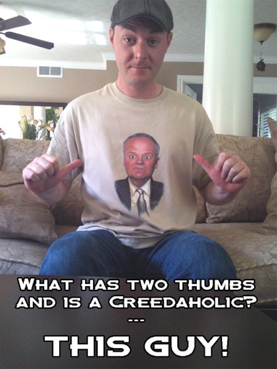 Creedaholic T-Shirt Photo
