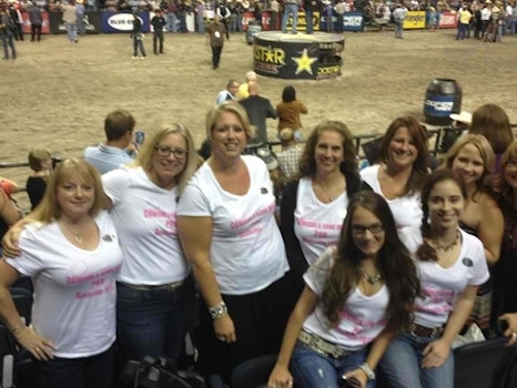 Cowgirls Gone Wild! Pbr Nashville 2012 T-Shirt Photo