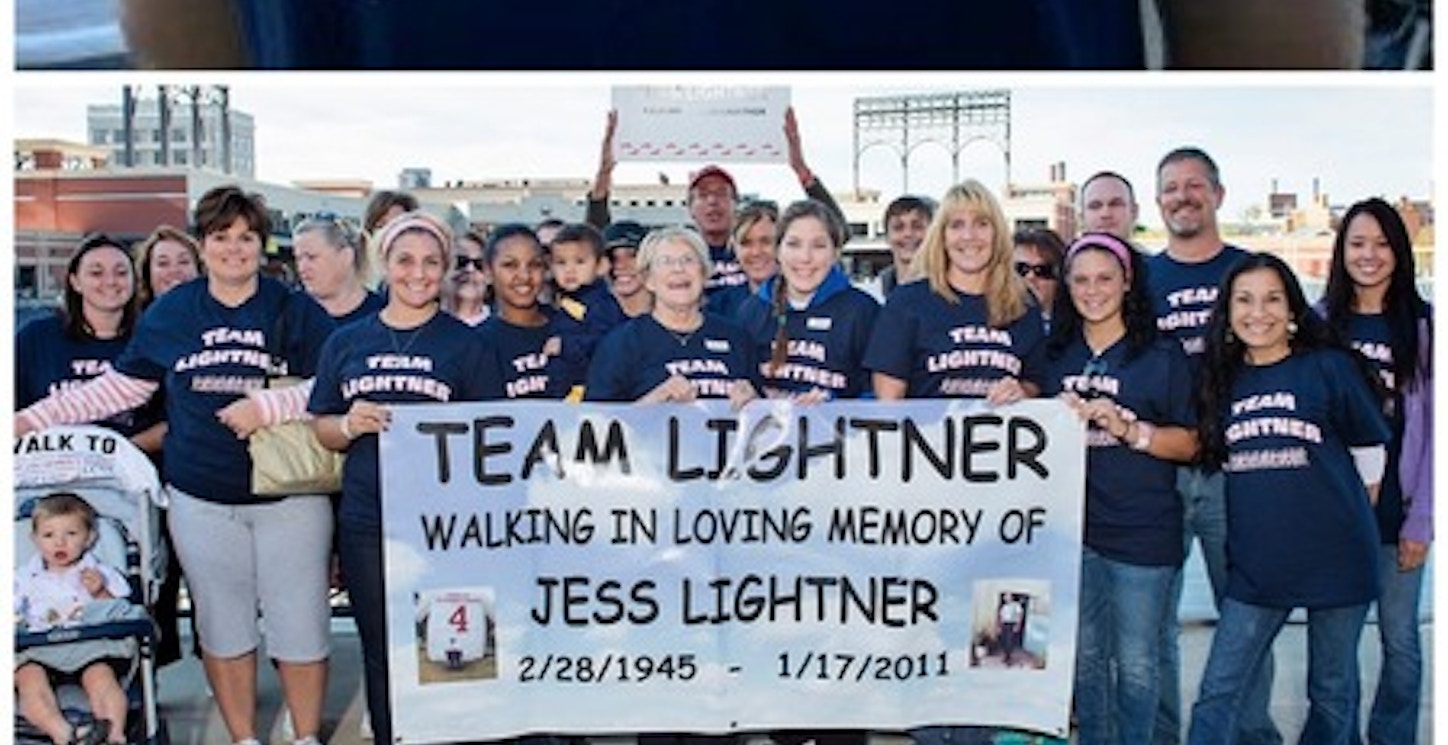 Team Lightner   Walk To Defeat Als T-Shirt Photo