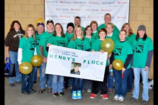 Remembering Henry At A Cancer Walk T-Shirt Photo