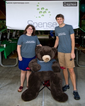 Spense Mascot, Choco The Bear T-Shirt Photo