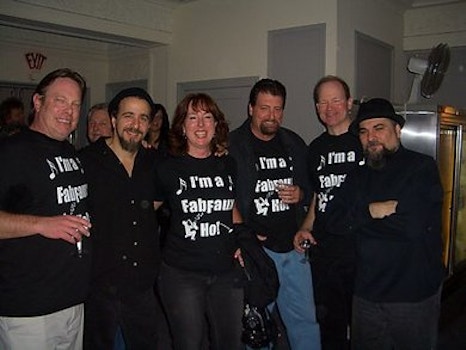 Backstage W/ The Fab Faux! T-Shirt Photo
