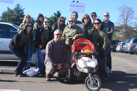 The 2012 Jdrf Walk Team   Erica's Warriors T-Shirt Photo
