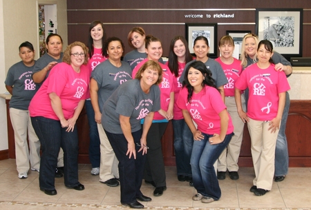 Hampton Inn Richland For The Cure! T-Shirt Photo