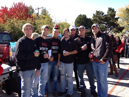 Homecoming 2012 Red White And Blacked Out!!!! T-Shirt Photo