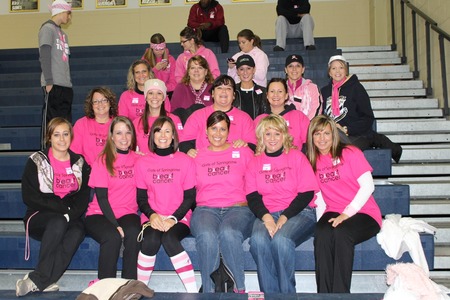 Girls Of Springtime Breast Cancer Walk T-Shirt Photo