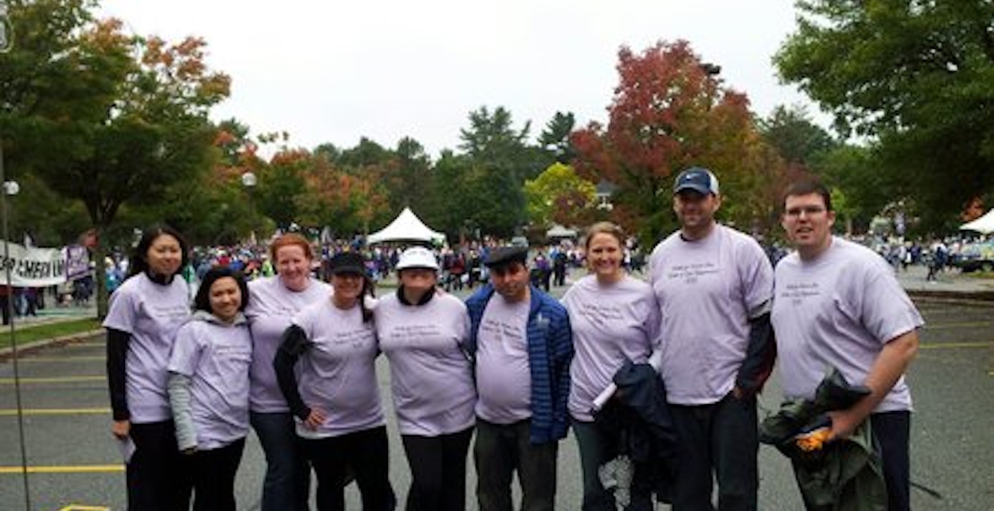 Team Walk For Nonna Ida 2012 Walk To End Alzheimer's T-Shirt Photo