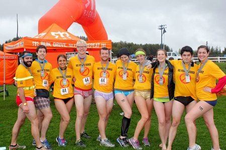 Saratoga To Lake Placid. Check.  No Pants.  Check. T-Shirt Photo