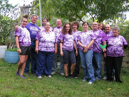 Pop's Players Walk To End Alzheimer's 2012 T-Shirt Photo
