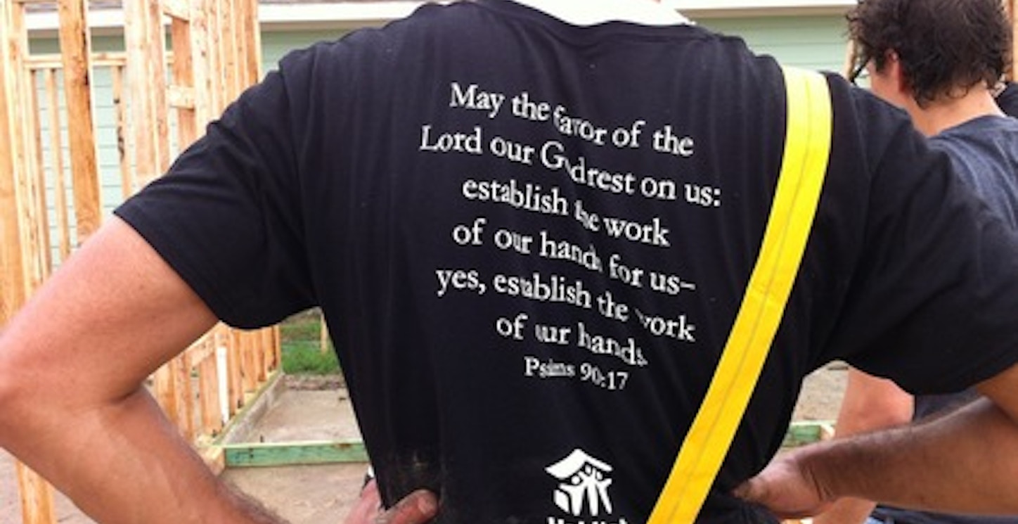 Alta Mesa Habitat Build Day T-Shirt Photo
