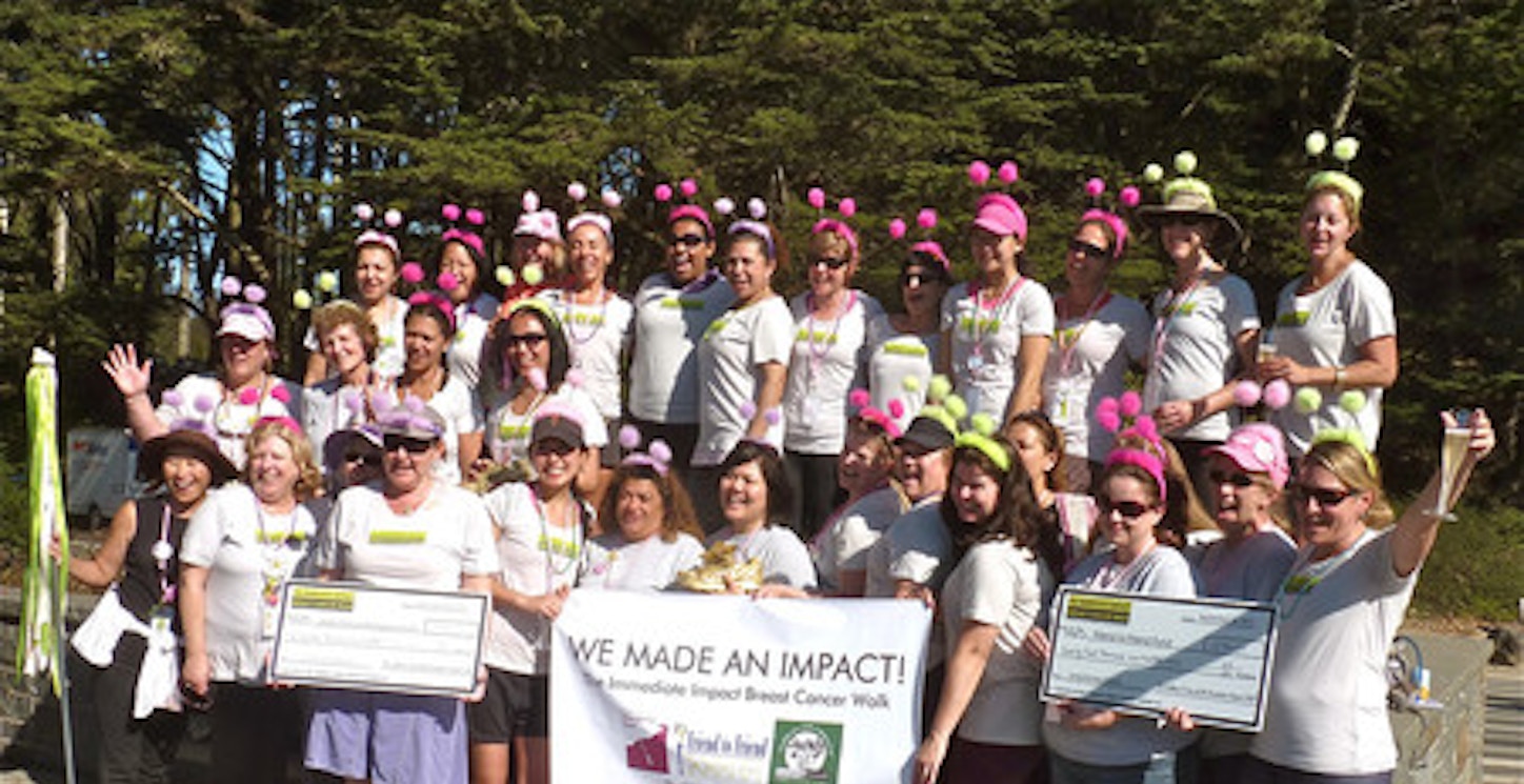 The Immediate Impact Breast Cancer Walk T-Shirt Photo