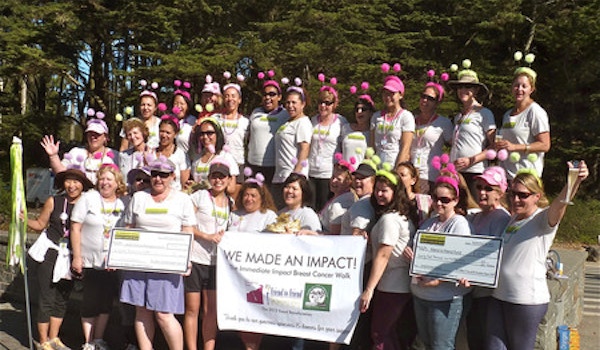 The Immediate Impact Breast Cancer Walk T-Shirt Photo
