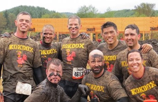 The Kok Dox Dominate The Seattle Tough Mudder T-Shirt Photo