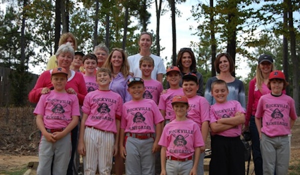 Rockville Renegades Support Breast Cancer Awareness T-Shirt Photo