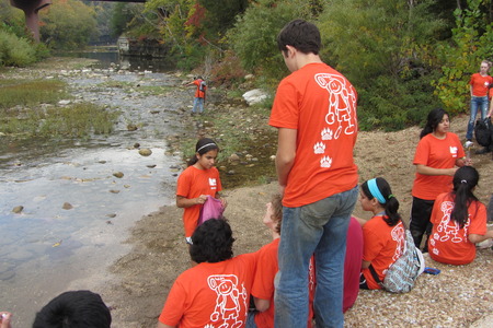 Chillin' Between Trails In Our Custom Ink T's T-Shirt Photo