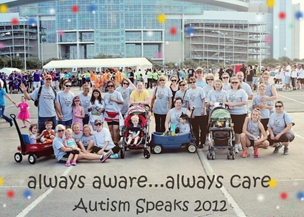Team Always Aware, Always Care 2012 T-Shirt Photo