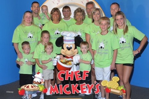 Breakfast With Mickey Mouse T-Shirt Photo