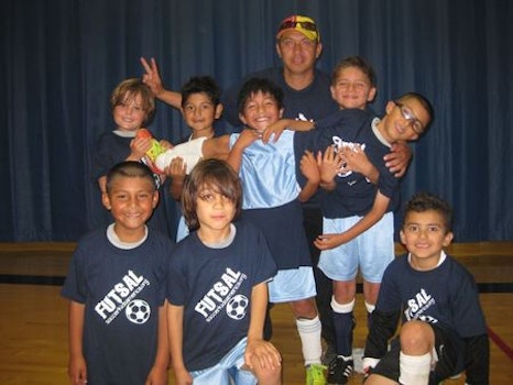 Soccer Kids America Futsal Players T-Shirt Photo